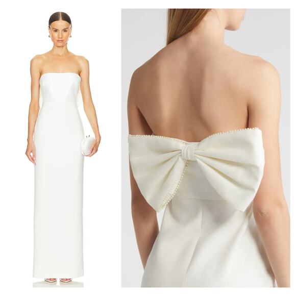 LIKELY Helen Strapless Gown Size 8 - Picture 1 of 15